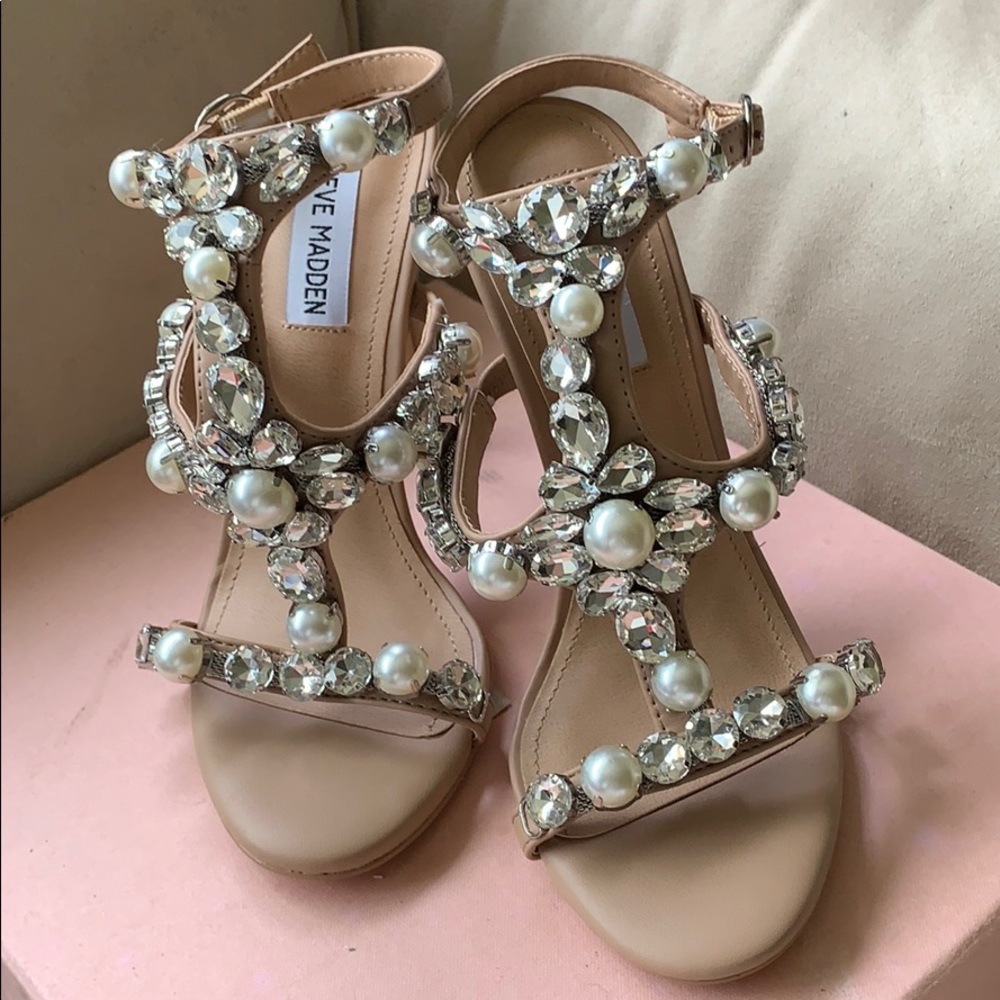 Steve Madden Jeweled Heels